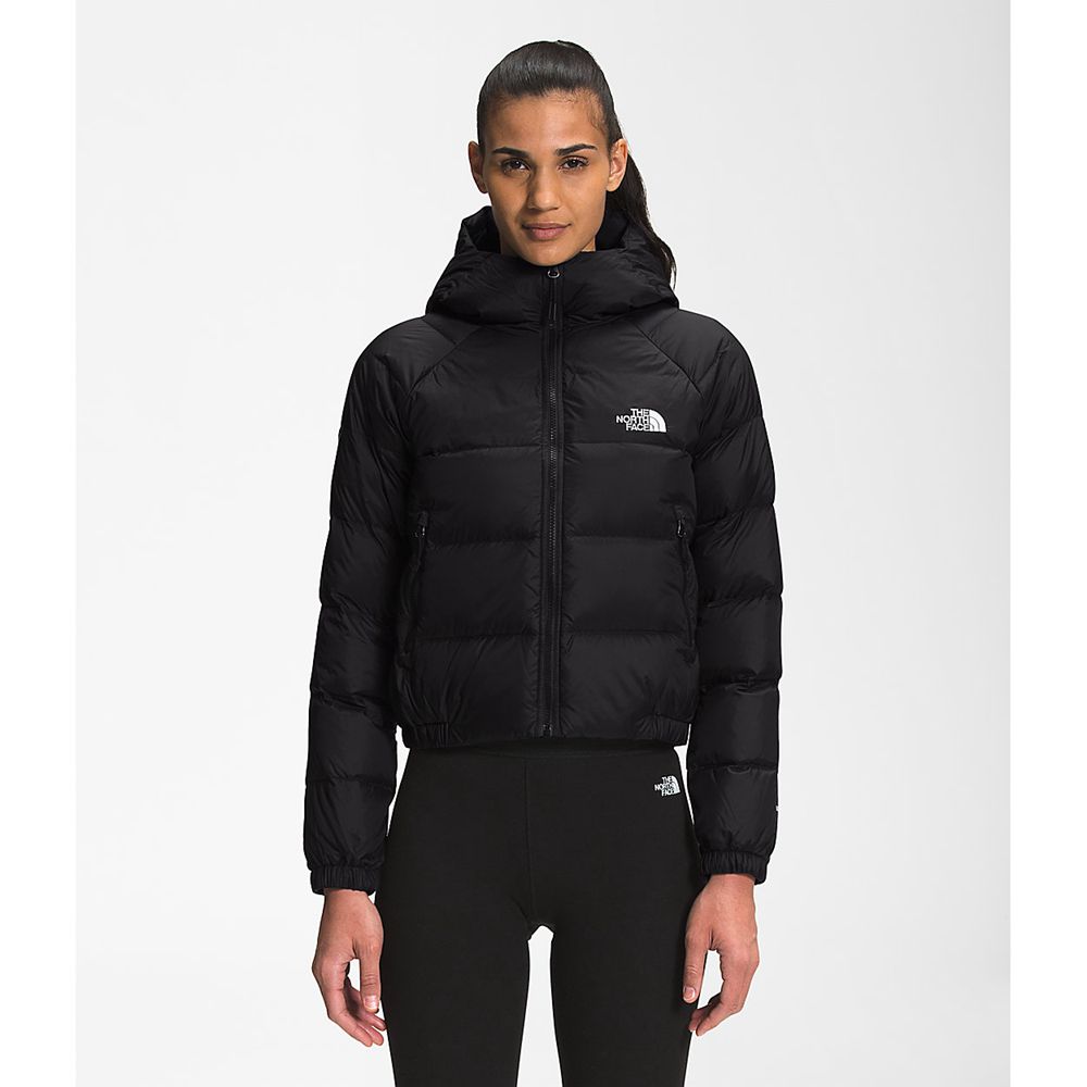 The North Face Winter Jacket Womens Australia - The North Face Hydrenalite Hoodie Black (QGS-731520)